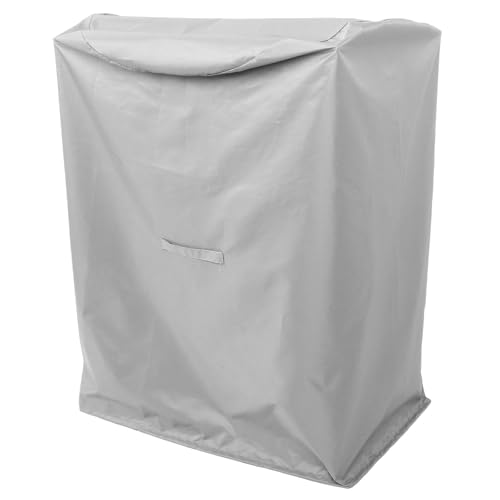 DIYEAH Protector para Trituradora de Madera Exterior de Oxford Funda Resistente para Astilladora de Leña Cubierta contra Lluvia y Polvo Protección Año para Jardín y Patio Gris
