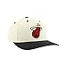 Miami Heat NBA Officially Licensed Adjustable Snapback Hat Marquee Ivory
