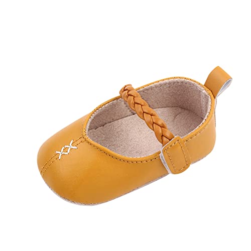 Spring and Summer Children and Infants Infant Shoes for Girls Flat Sole Light and Comfortable Solid Girls Shoes Size 12
