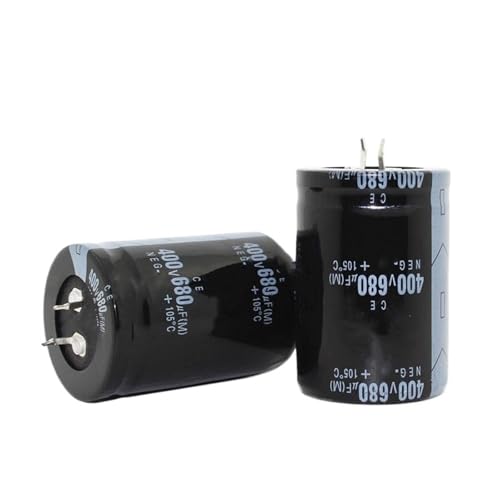 Condensateur radial 680uF 400V avec boîtier 35 x 50 mm haute capacité
