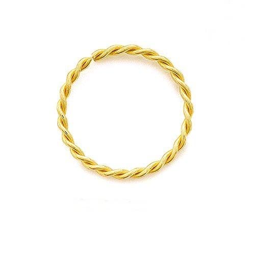 Twisted Wire Nose Ring, Small Hoop Nose Ring, Also Good for Septum, Tragus, Helix, Twisted Rope Hoop,Unique nose ring, Delicate nose ring, Tribal nose ring, Pack of 4 Ring (B09HR4L99N) Amazon Price History, Amazon Price Tracker