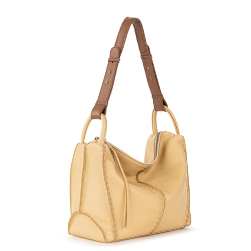 Image of The Sak Los Feliz Hobo Purse - Premium Large Leather Women's Handbag for Everyday & Travel - Durable Purse With Zipper Pocket