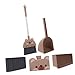 LOEFLIFA Boy Girl's Broom and Dustpan Set Cute Cartoon Cleaning Tools for Toddlers Dustpan and Broom for Boy Girl for Indoor and Outdoor Housekeeping Role Play Activities