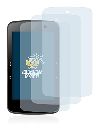 [Anti-Riflesso] Questa protezione BROTECT AirGlass Mate protector riduce al minimo i fastidiosi riflessi della luce e del sole sullo schermo - compatibile con Bryton Rider S800 (3 Pezzi)