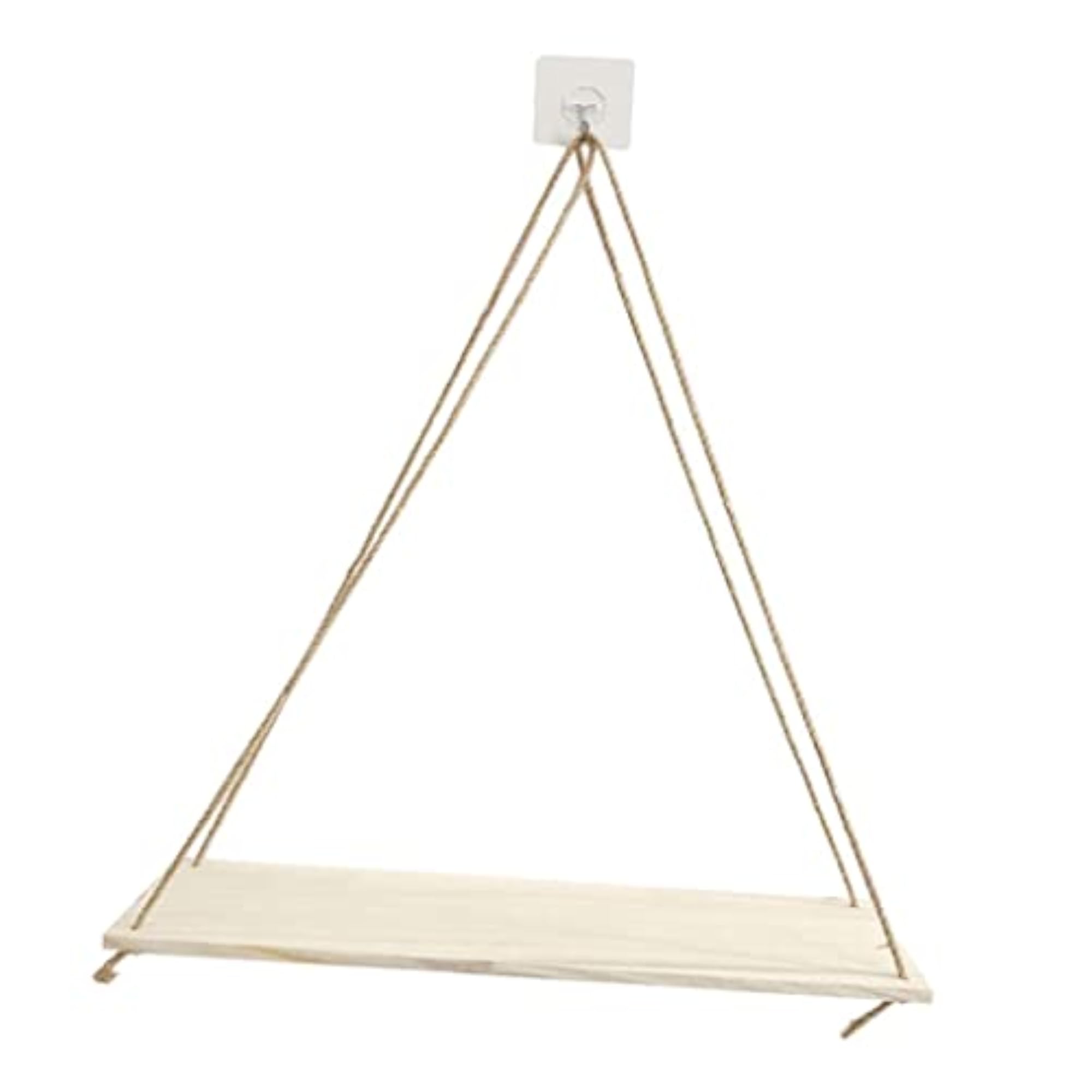 Hanging Rope Wall Mounted Shelves for Plants & Decor