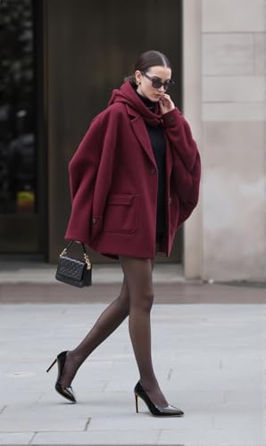 Castamere Beaded Pumps for Women Pointed Toe Stiletto Heels Slip on Pumps Casual Dress Patent Leather 3.9 Inches Heels2