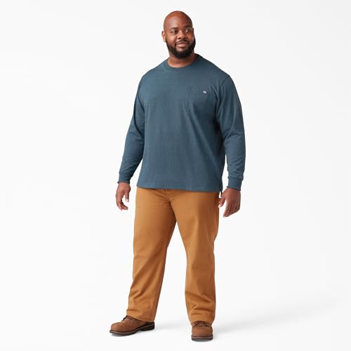 Image of Dickies Men's Big and Tall Long Sleeve Heavyweight Crew Neck
