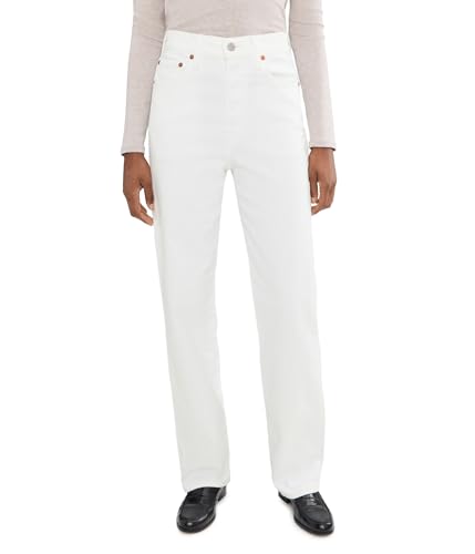 Levi's Women's Ribcage Straight Full Length Jeans, (New) Naturally Good (Stretch), 30, Standard