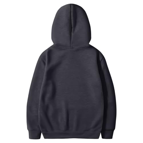 Men's Fleece Hoodies Crewneck Long Sleeve Casual Winter Warm Pullover with Pocket3