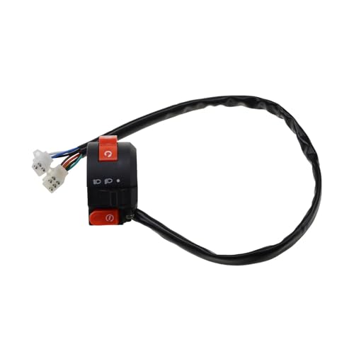 Interrupteur de guidon triple fonction pour rénover une moto cross