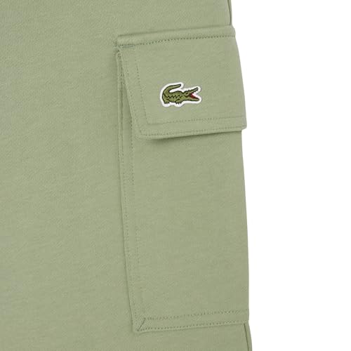 Image of Lacoste Men's Cotton Fleece Cargo Shorts