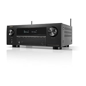Denon AVR-X2800H 7.2 Ch Stereo Receiver – 8K UHD Home Theater AVR (95W X 7), Wireless Streaming via Built-in HEOS, Wi-Fi, Dolby Atmos, DTS Neural:X & DTS:X Surround Sound, Bluetooth Amplifier