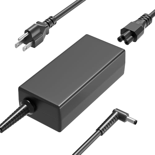 HSXIRQA 65W AC Charger Compatible with Toshiba Satellite L50 L55 L75 L300 L305 L350 L355 L450 L455 L500 L505 L510 L555 L635 L640 L645 L650 L655 L675 L735 L740 L755 L775 L850 L855 Laptop