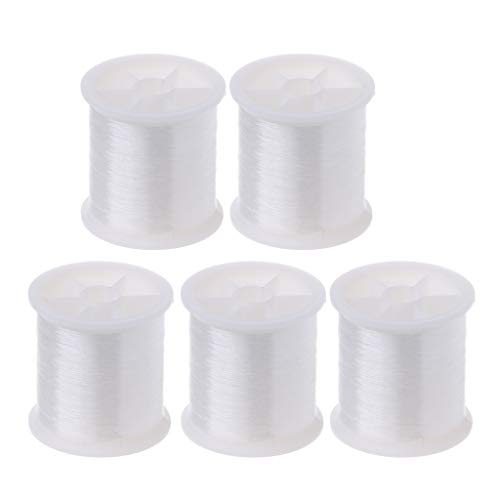 Hilo de coser transparente nylon 100 m miniatura 1