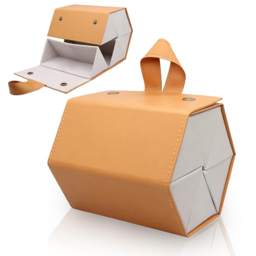 Image of SMARTTOP Sunglass Eyeglass Organizer Collector 5 slot 6 Slot PU Eyeglasses Storage Case Box Multiple Hanging Eyewear Display