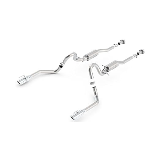 Borla 140458 ATAK Cat-Back Exhaust System for Mustang GT