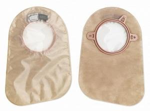 New Image Filtered Ostomy Pouch Two-Piece System 9 Inch Length Closed End, 18363 - Pack Of 60 #TOP27
