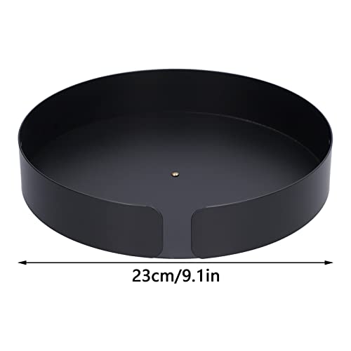 Organizador giratorio para debajo del lavabo, estante giratorio para cosméticos y suministros de cocina, giro suave de 360° con base antideslizante, compacto 9.1 pulgadas miniatura 5