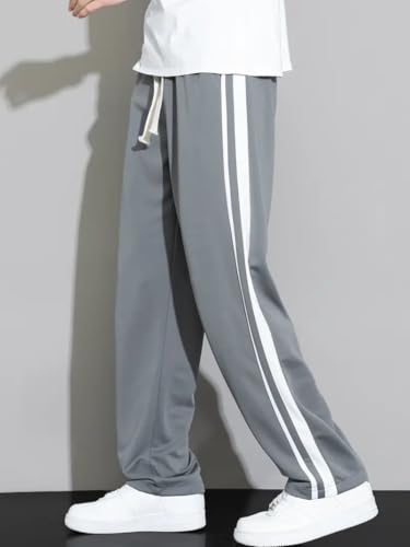 Image of Track Pants for Men - Modern, Stylish, Comfortable & Stretchable Athletic Joggers for Casual & Gym Wear