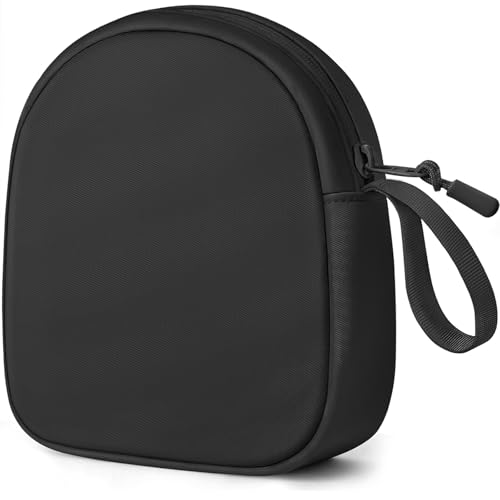 Soft Headphone Case Compatible with JBL Tune/JBL Live/Sony WH-CH520 510 720/ Sony MDR-ZX/Bose QuietComfort/JLab/BERIBES/TOZO/KVIDIO/SoundCore,Headset Carrying Case Storage Bag Headphone Pouch-Black