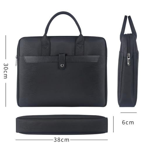 Conference Bag Briefcase File Case Zip Canvas Business Bag Handbag Man's Business Bag Storage Bag4