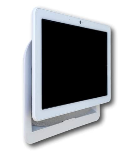 Mount Genie Einfache integrierte Google Nest Hub MAX Wandhalterung: die perfekte Smart Home Command Center | voll belichtete Lautsprecher | Entworfen in den USA