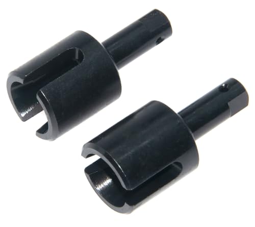 Differential Cup Compatible with 1/10 JLB Racing Part Cheetah Brushless RC Car Diff Cup Accessories Steel Upgrade Replace EA1071 2Pcs(Black)