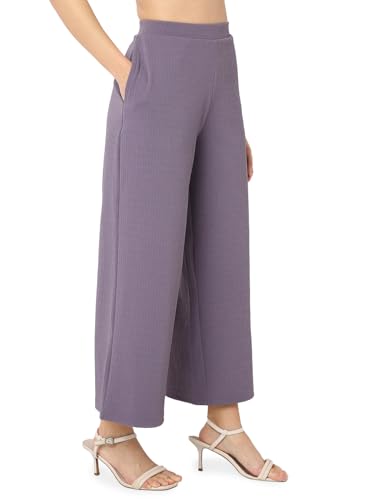 Image of Smarty Pants Women's Cotton Rib Pleated Trouser.