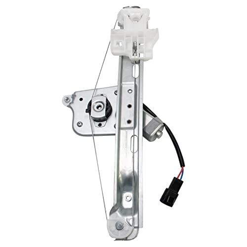 Image of TRQ Rear Left Power Window Regulator & Motor Assembly Drivers Side Compatible with 2005-2008 Chevrolet Malibu