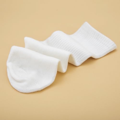 Mid-calf Socks for Men and Women, Comfortable Breathable Athletic Socks for Running Sports Daily Wear, 3 Pack3