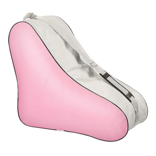 HOUDERCO Bolsa Triangular para Patines en Línea Tela de Malla, Diseño Elegante y Correa Ajustable para Uso Práctico en Pistas de Patinaje