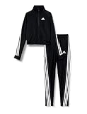 adidas Women's W Teamsport TS Tracksuit, Black/Carbon, M