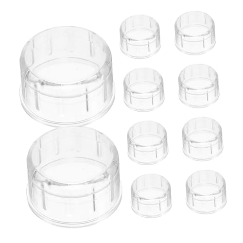 10pcs Spill Replacement Covers for Mason Jar Cocktail Bubble Tea and Juice Caps