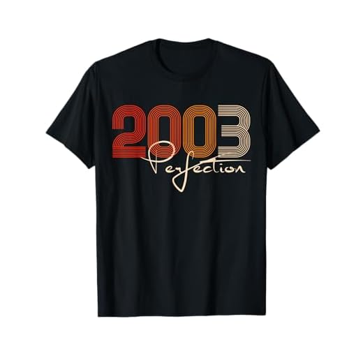20 años chica chico 2003 cumpleaños 20 edition limitada 2003 Camiseta