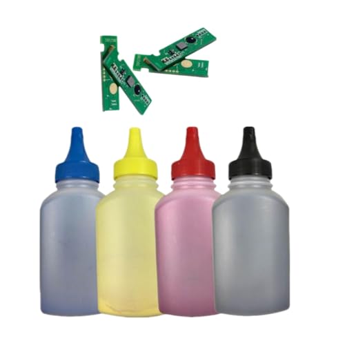Poudre de toner CLT-403 et puces compatibles pack de 4 pour SL-C435