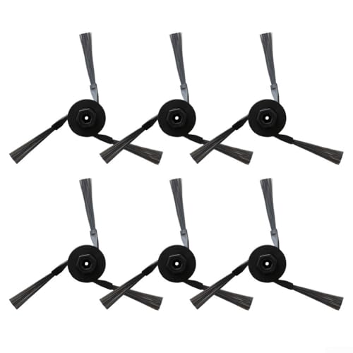 Juego de 6 cepillos laterales para polvo sin esfuerzo ReFor MOVAl compatible con MOVA P10 Pro para modelos Ultra