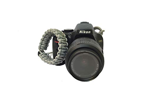 Image of Paracord Wrist Strap for robust hand grip to hold all DSLR camera /heavy gear /Binocular