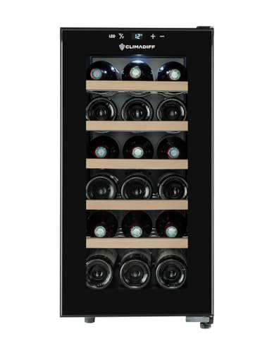 CLIMADIFF Cave de service CUVEE18 – 18 bouteilles – Ultra silencieuse