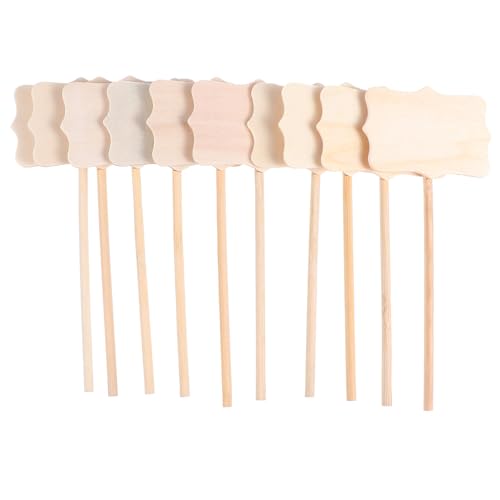 Beatifufu Easter 20pcs Wooden Insert Cards DIY Hand Painting Easter Egg Coloring Craft Boys and Girls Activity