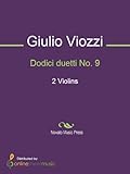  Dodici duetti No. 9 - Score (English Edition)