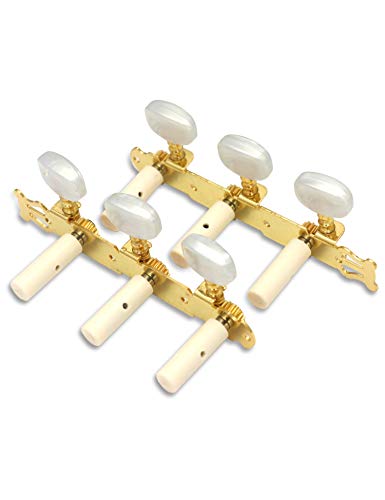 image for Metallor Guitar Tuning Pegs Gold Plated Machine Heads Tuning Keys Tune