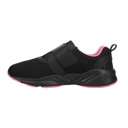 Image of Propet Womens Stability Strap Walking Walking Sneakers Shoes - Black