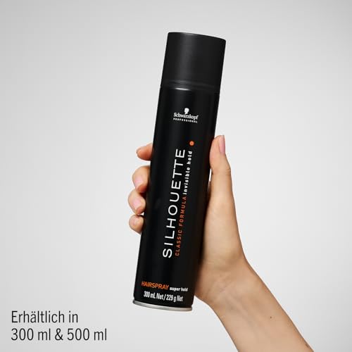 Schwarzkopf Professional Silhouette Super Hold Haarspray Für Haarstyling Unsichtbar Langanhaltend Mikrofeine Filmbildner Schnelltrockend… – Ansicht 2