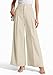 PRETTYGARDEN Womens Spring Wide Leg Palazzo Pants 2026 Trendy Loose Button High Waist Pleated Work Business Casual Trousers (Beige,Large)