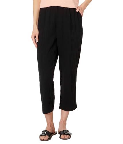 Mod-o-doc Women's Easy Fit Cropped Trouser, Black