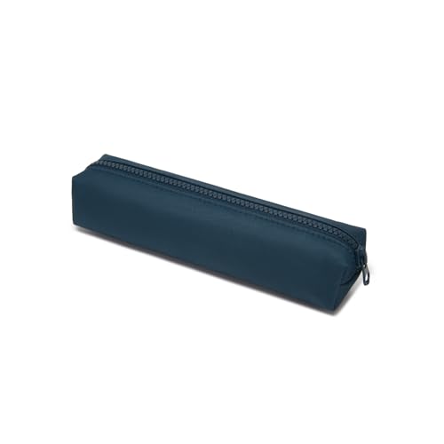 Image of Oxford Fabric Color Pencil Case Multifuncional and Simple with Zipper for School (Royal blue,Oxford Fabric)