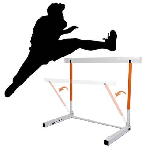 Haies d'athlétisme pliables en métal réglables de 76 à 106 cm