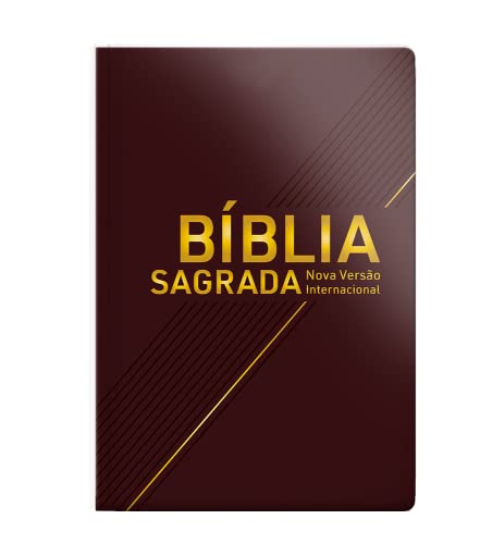 Bíblia NVI Grande Luxo Vinho: