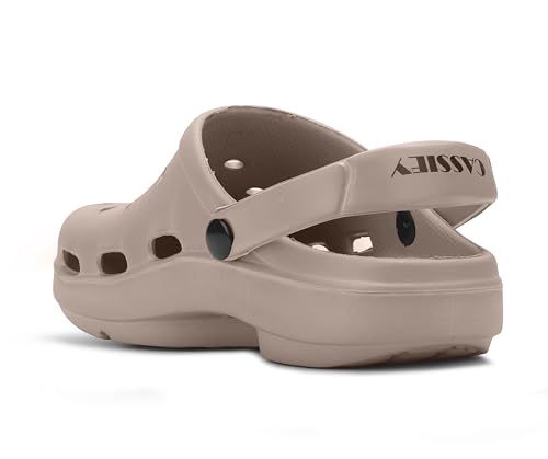 Image of CASSIEY Men's Lightweight Classic Clogs || Sandals with Adjustable Back Strap for Men