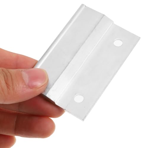 Image of HOMSFOU 4pcs Heavy Duty Brackets for Hanging Pictures Mirrors Frames and Artworks Easy Installation Wall Mounting Hardware for Home Decor